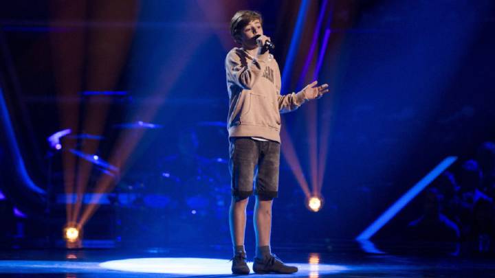 Un concursante de 'La Voz Kids' revive a 'Los chicos del coro'