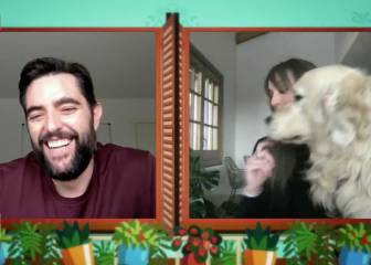 El perro de Anna Simón se cuela en el directo de Zapeando