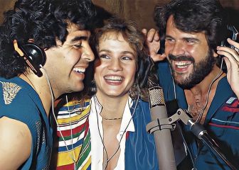 Aquella vez que Maradona cantó con Pimpinela