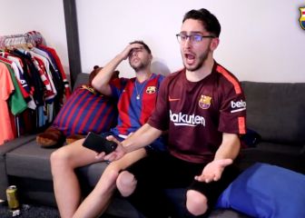 Aficionados se hacen virales con la debacle del Barcelona