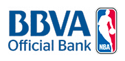 logotipo NBA - BBVA ofical bank