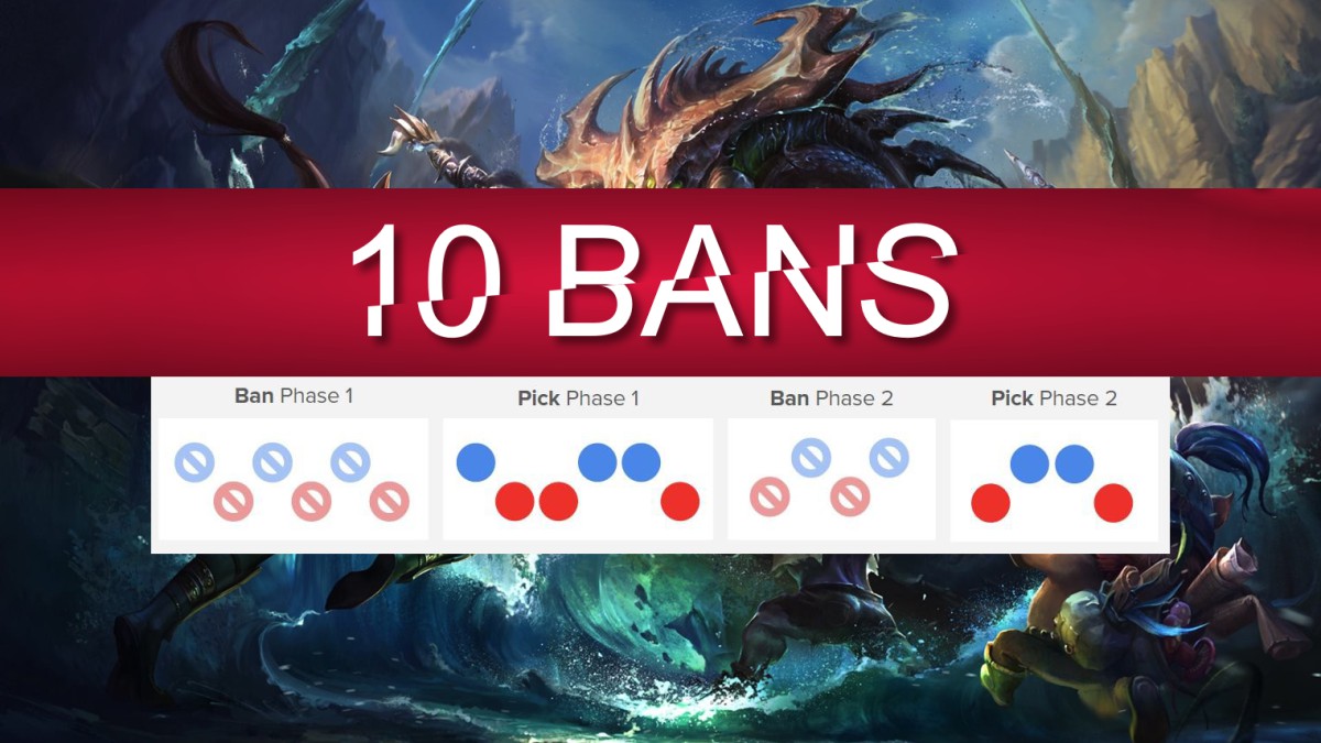 10 Bans League of Legends