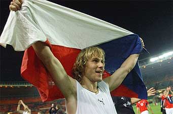 Pavel Nedved, ganador del Balón de Oro 2003