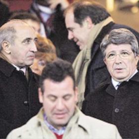 Cumbre Cerezo-Gil Marín-Bianchi tras el partido Cumbre Cerezo-Gil Marín-Bianchi tras el partido