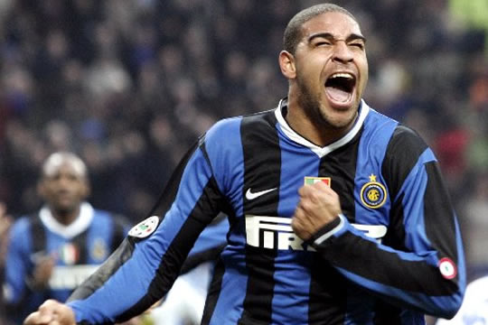 El Inter, molesto con Adriano por haber viajado a Brasil sin consultárselo