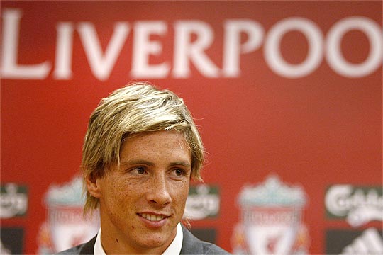 Torres rubrica un contrato por seis temporadas con el Liverpool