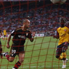 El Sevilla deja una gran impresión ante el muro del Arsenal El Sevilla deja una gran impresión ante el muro del Arsenal