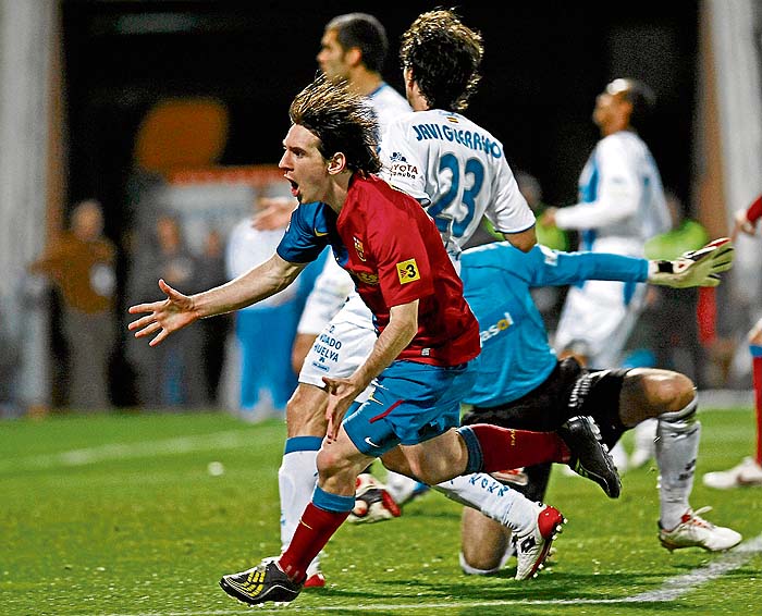 A Messi le sobra magia