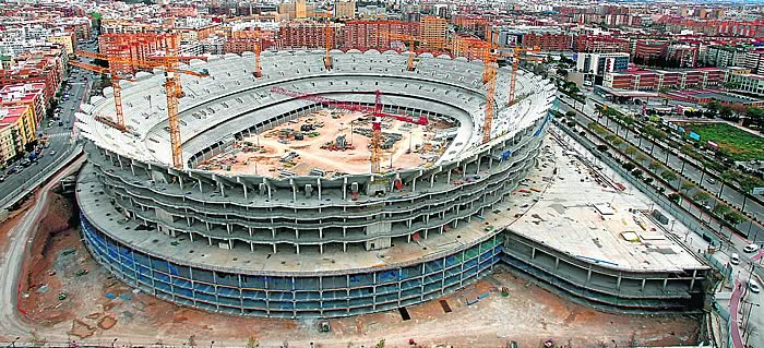 Ya es oficial: las obras del nuevo estadio se paralizan