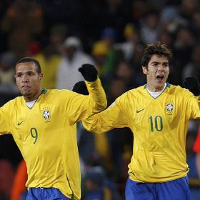 Kaká, Balón de Oro y Luis Fabiano, Bota de Oro Kaká, Balón de Oro y Luis Fabiano, Bota de Oro