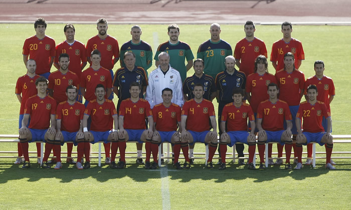 Una foto para que España haga historia en el Mundial de Sudáfrica
