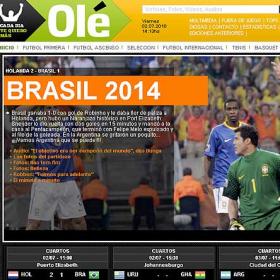 Argentina se burla: "Brasil 2014" Argentina se burla: "Brasil 2014"