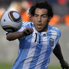 Tévez: "No sé si tengo h... para dejar la Selección" Tévez: "No sé si tengo h... para dejar la Selección"