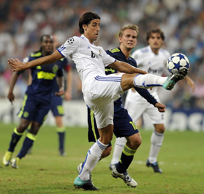 Khedira corrió más de 11 kilómetros contra el Ajax