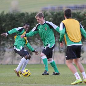 Marcelino recupera hoy a Pape Diop y Rosenberg Marcelino recupera hoy a Pape Diop y Rosenberg