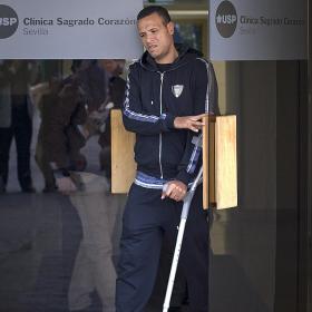 La lesión de Luis Fabiano le dará galones a Rakitic La lesión de Luis Fabiano le dará galones a Rakitic
