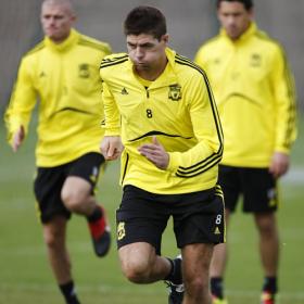 Steven Gerrard se pierde lo que resta de temporada Steven Gerrard se pierde lo que resta de temporada