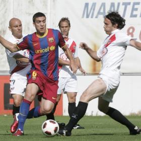 El Barcelona B se impone con una gran efectividad El Barcelona B se impone con una gran efectividad