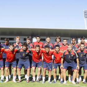 La Sub-19 espera unirse a la fiesta del fútbol español La Sub-19 espera unirse a la fiesta del fútbol español