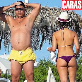 Ronaldo, en Ibiza antes de verse con Neymar en Río Ronaldo, en Ibiza antes de verse con Neymar en Río
