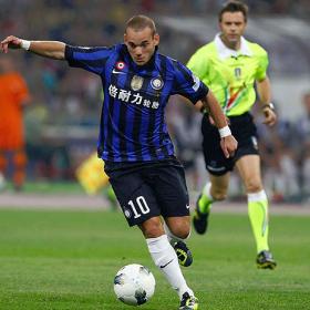 El City niega un acuerdo para fichar a Sneijder El City niega un acuerdo para fichar a Sneijder