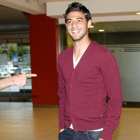 Vela: "La Real puede ser el trampolín para triunfar" Vela: "La Real puede ser el trampolín para triunfar"