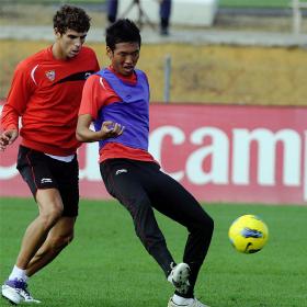 El Sevilla viaja con Hiroshi y Fazio como novedades El Sevilla viaja con Hiroshi y Fazio como novedades