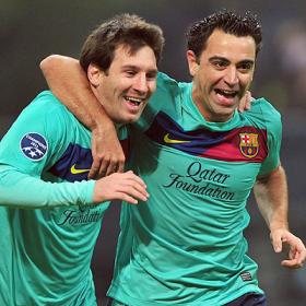 Xavi lo hace todo en San Siro Xavi lo hace todo en San Siro