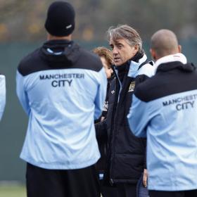 Mancini: "No tenemos equipo para ganar la Champions League" Mancini: "No tenemos equipo para ganar la Champions League"