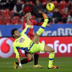 El Getafe gana como visitante un año después El Getafe gana como visitante un año después