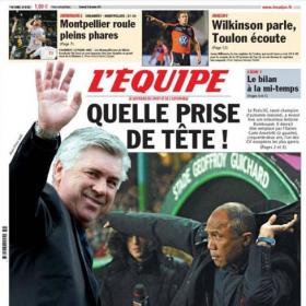 Ancelotti entrenará al PSG, según 'L'Équipe' Ancelotti entrenará al PSG, según 'L'Équipe'