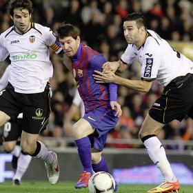 El Barça indulta al Valencia El Barça indulta al Valencia