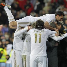 El Madrid camina hacia los 100 puntos y 129 goles El Madrid camina hacia los 100 puntos y 129 goles