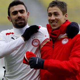 El Olympiacos gana al Rubin y al frío a doce bajo cero El Olympiacos gana al Rubin y al frío a doce bajo cero
