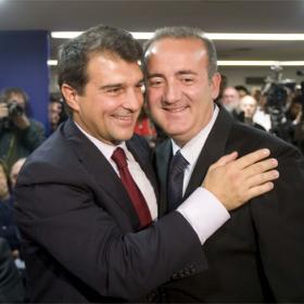 "Con Joan Laporta los árbitros nos trataban mejor" "Con Joan Laporta los árbitros nos trataban mejor"