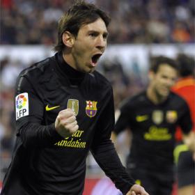La racha del Zaragoza no pudo con la de Messi La racha del Zaragoza no pudo con la de Messi
