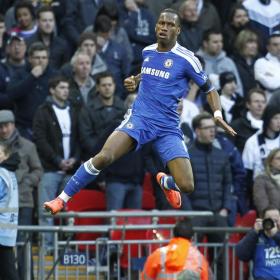 Wembley disfruta de la mejor versión de Drogba Wembley disfruta de la mejor versión de Drogba