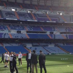 El Madrid prepara un tifo con Juanito y el número 7 El Madrid prepara un tifo con Juanito y el número 7