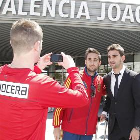 El Atleti ya está en Valencia El Atleti ya está en Valencia