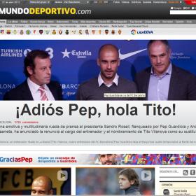 La marcha de Guardiola traspasa todas las fronteras La marcha de Guardiola traspasa todas las fronteras
