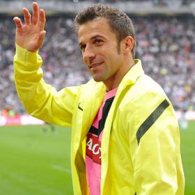 Del Piero recuerda el Bernabéu en su adiós Del Piero recuerda el Bernabéu en su adiós