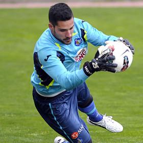 Moyá: "Me gustaría continuar en el Getafe" Moyá: "Me gustaría continuar en el Getafe"