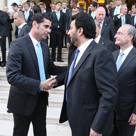 Hierro regresa a Málaga para anunciar su adiós Hierro regresa a Málaga para anunciar su adiós
