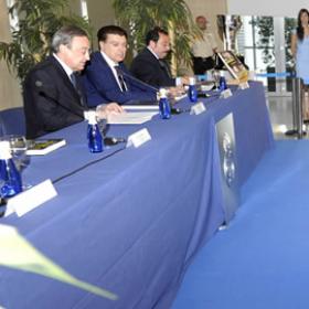 Florentino: "Logramos la mejor Liga de la historia" Florentino: "Logramos la mejor Liga de la historia"