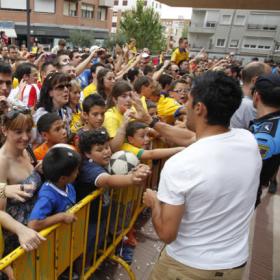 Alcorcón homenajeó ayer a sus héroes y Anquela se despidió Alcorcón homenajeó ayer a sus héroes y Anquela se despidió