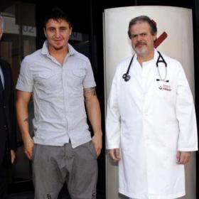 Cebolla Rodríguez pasó sin problemas el examen médico Cebolla Rodríguez pasó sin problemas el examen médico
