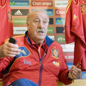Del Bosque: "No me va a dar ningun ataque de entrenador"