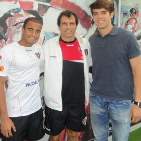 Visita de Kaká al Sao Paulo Visita de Kaká al Sao Paulo