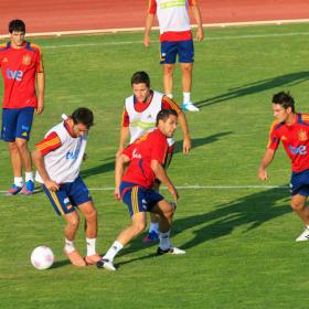 Los olímpicos están con Milla: "Jordi Alba es fundamental" Los olímpicos están con Milla: "Jordi Alba es fundamental"