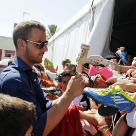 Soldado: "Mientras el Valencia no juegue con falso '9', mejor" Soldado: "Mientras el Valencia no juegue con falso '9', mejor"